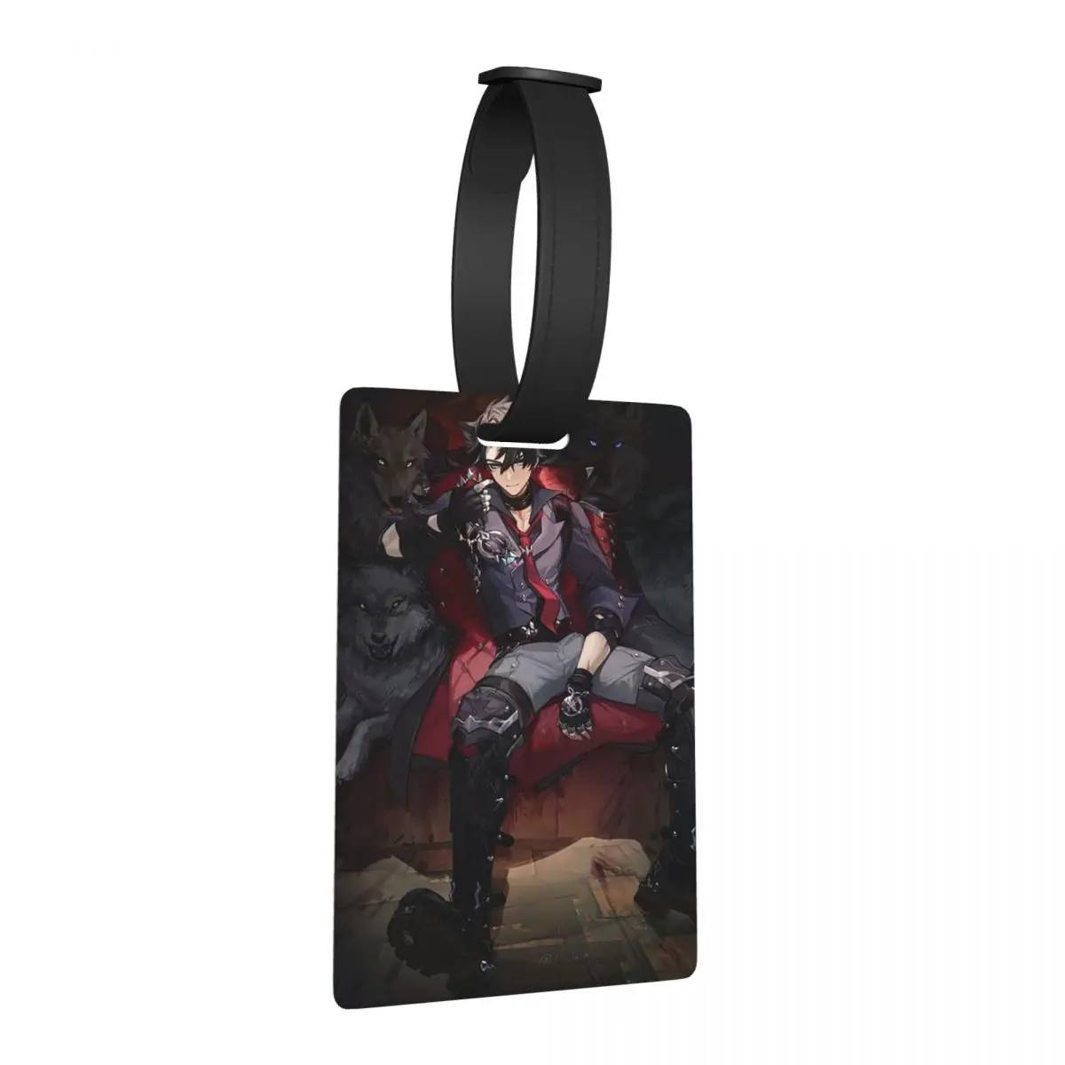 

Genshin Impact Wriothesley Risley Luggage Tags Suitcase Accessories Fashion Baggage Boarding Tag Label Holder ID Name Address