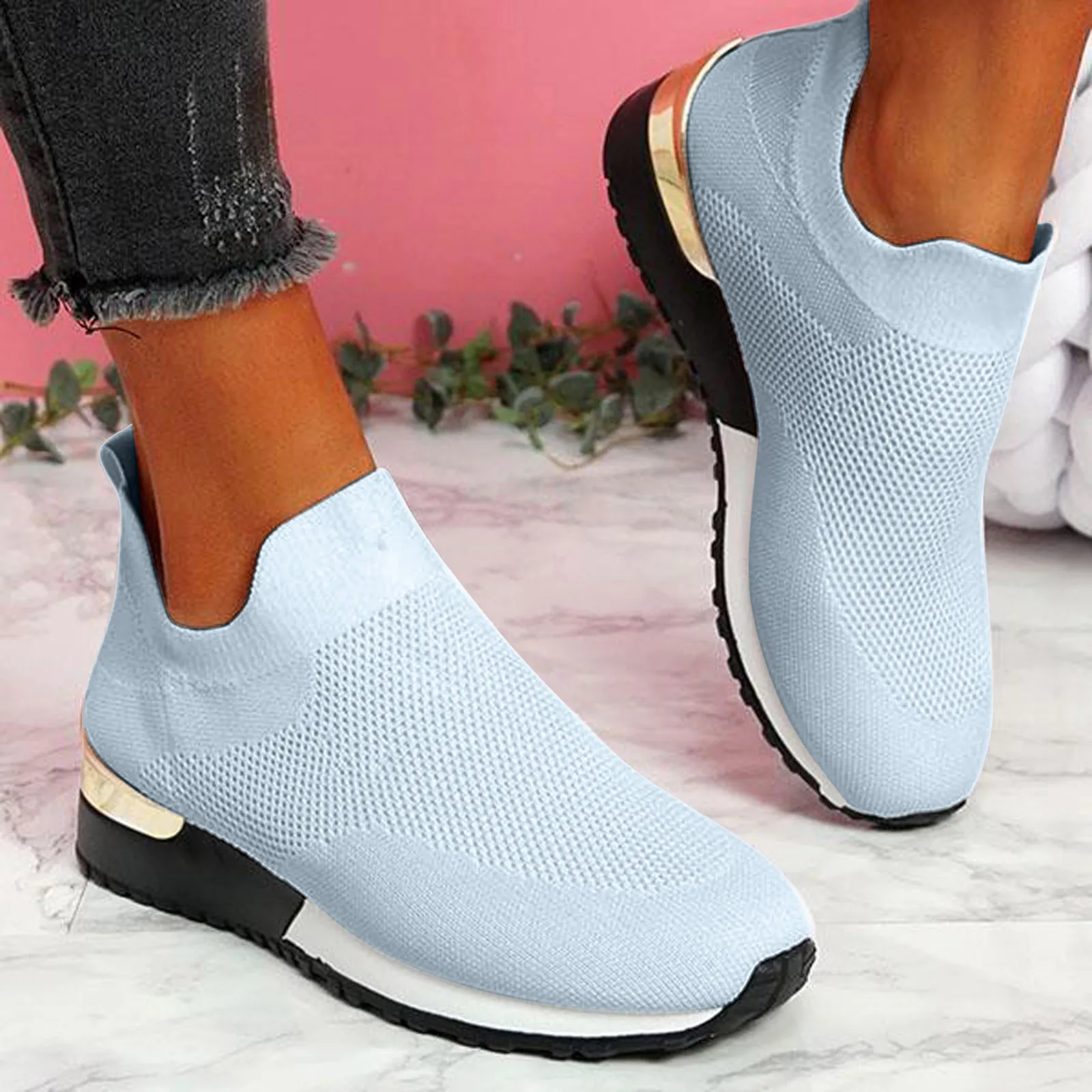 Sneaker Sandals for Women Womens Sneaker Sneaker Insoles Women Arch Support Sneaker Women Shoes Slip on Sneaker Shoes for Women