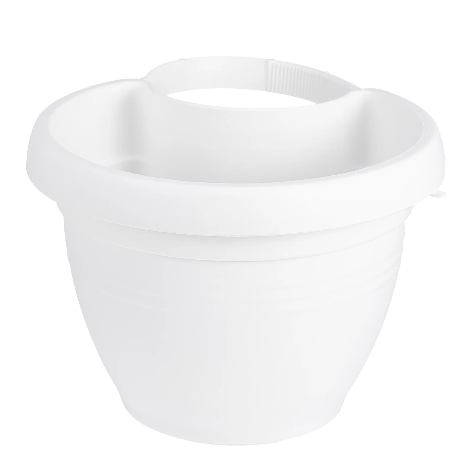 

Pots for Plants Water Pipe Wall Hanging Flower Practical Household White Lightweight Container Novel Thickened Basket