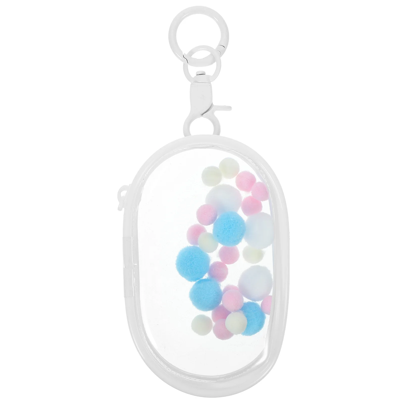 

1Set Transparent Clear Storage Pouch Compact Mini Figure Carrier Case Lightweight Portable Hanging Organizer for Travel Display