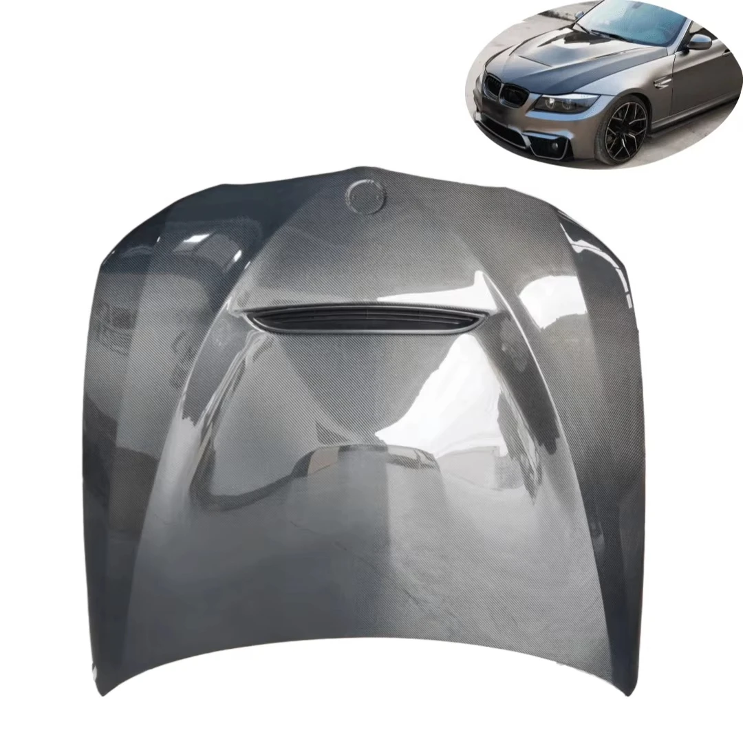 

2009-2012 for E90 Customized GTS Style Front Engine Hood Carbon Fiber with New Condition and Included Bolts