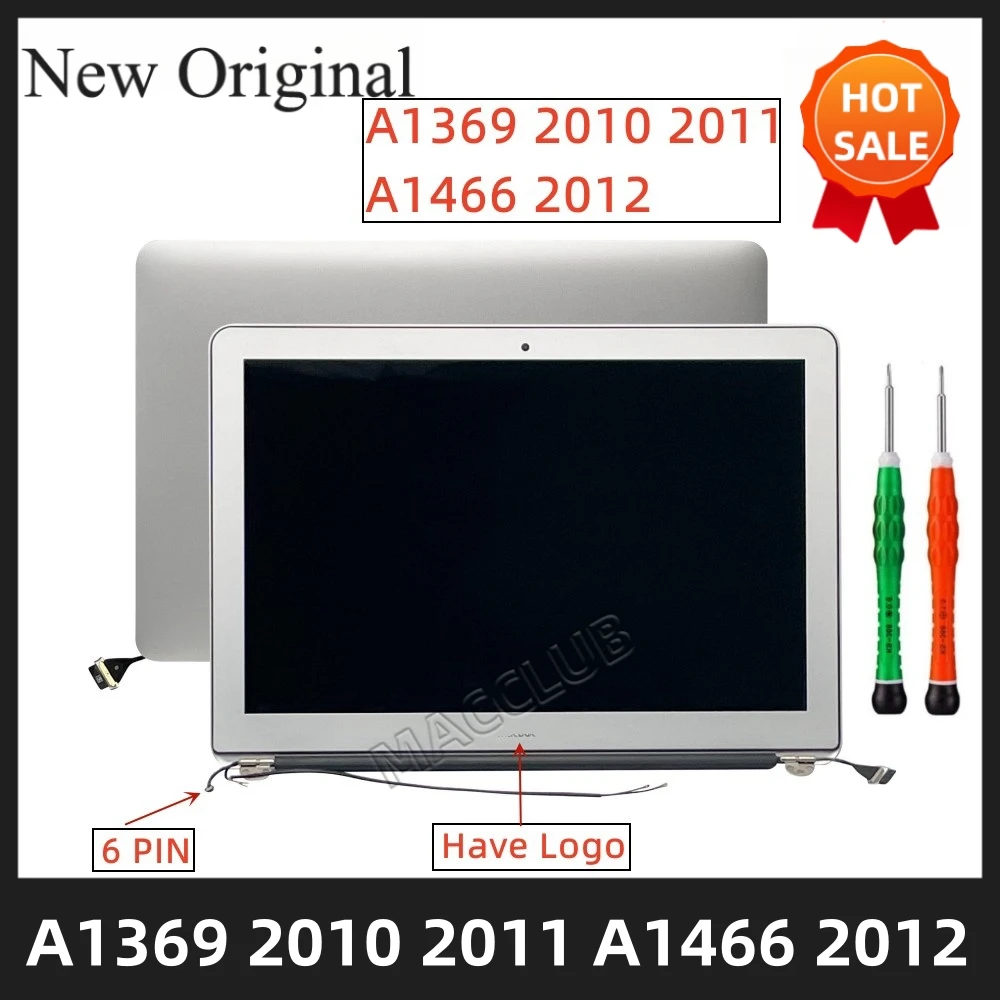 

661-6056 661-5732 LCD Screen Display Complete Assembly for MacBook Air 13'' A1369 A1466 2010 2011 2012 LCD Screen Display