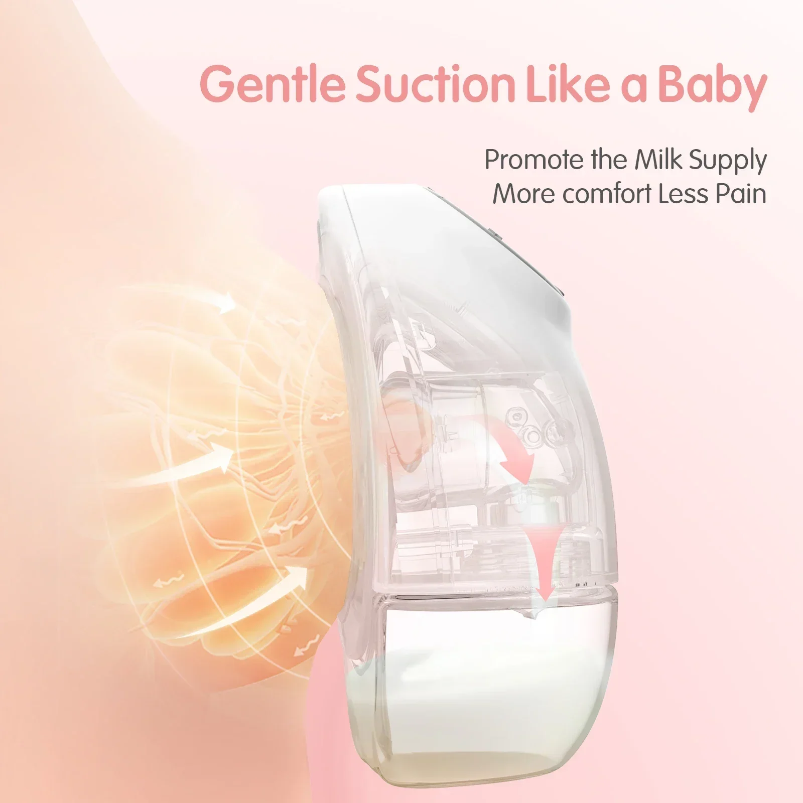 intelligent wireless hands free breast pump set of two wearable free hand breastpump electric silicone with phone App