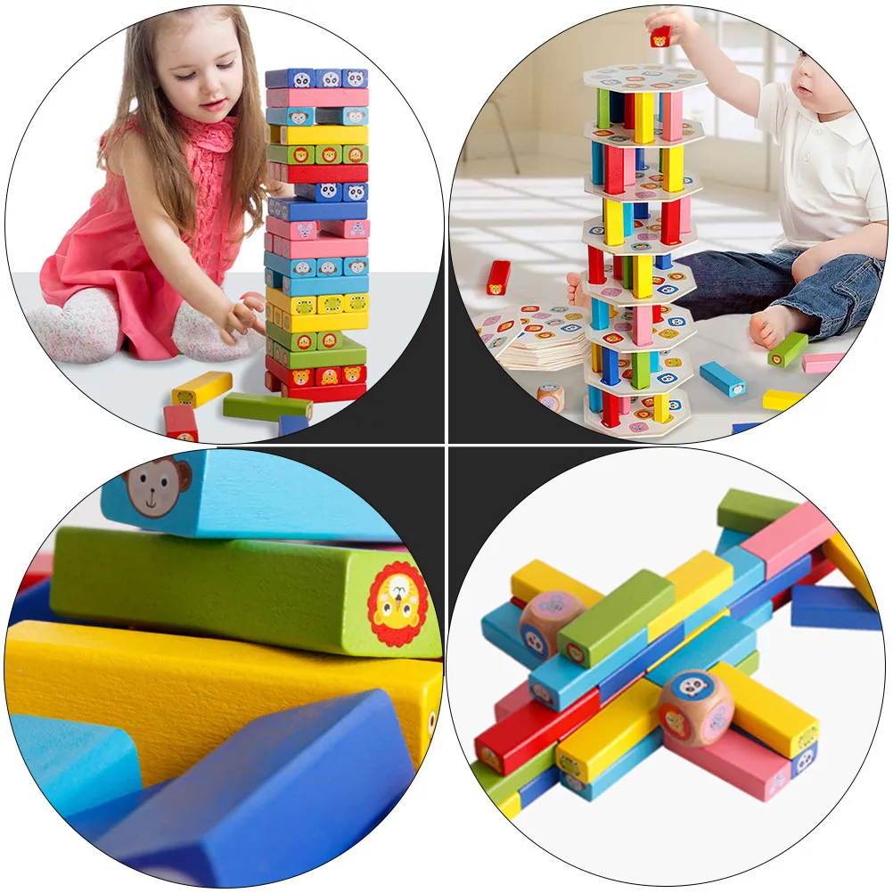 

Набор детских деревянных строительных блоков: высококачественные, безопасные, экологичные, развивающие, для обучения, развития креативности и терпения