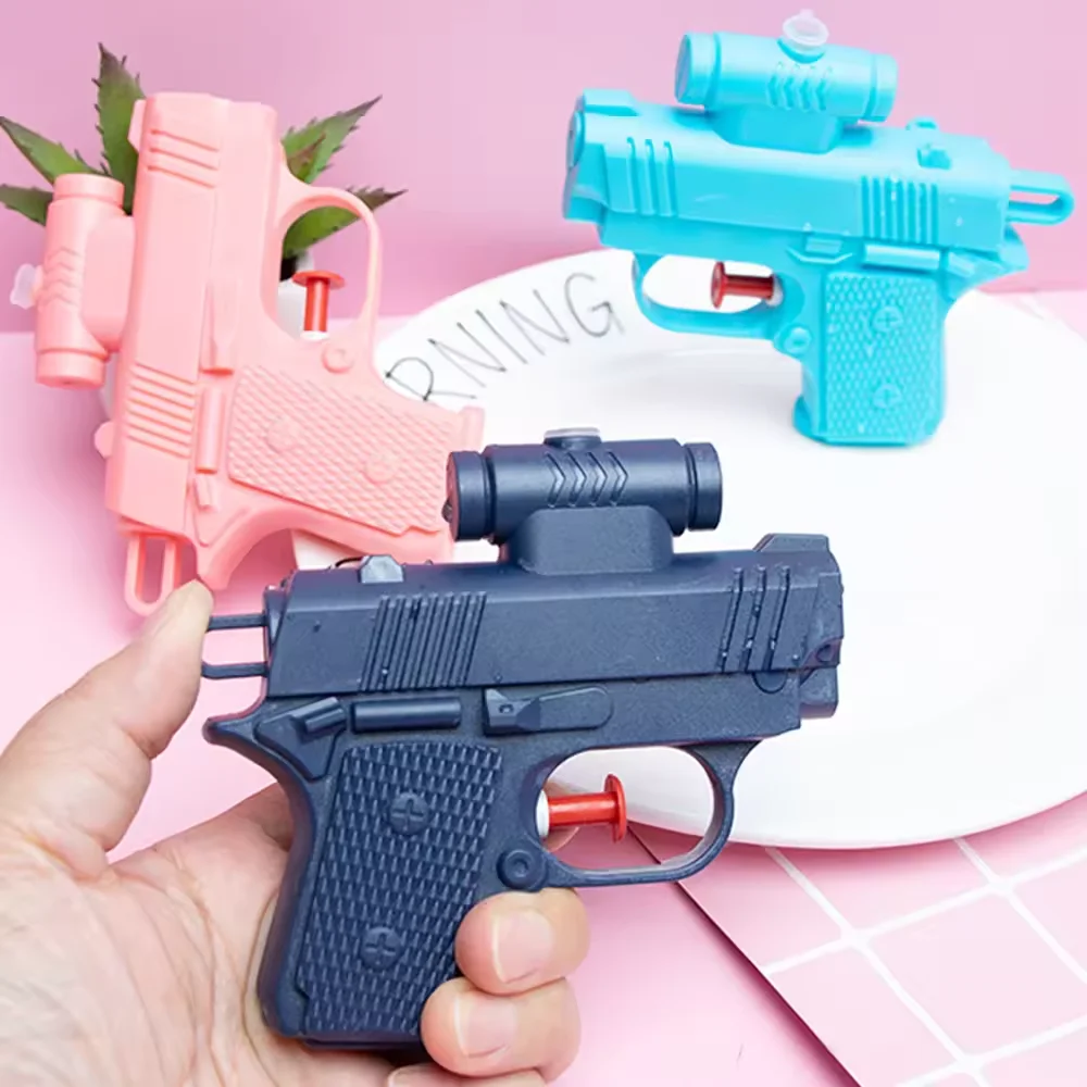 

Funny Double Switch Nozzle Reverse Water Gun Summer Prank Toy Outdoor Pool Beach Water Fight Game Stress Relief Small Pistol Toy