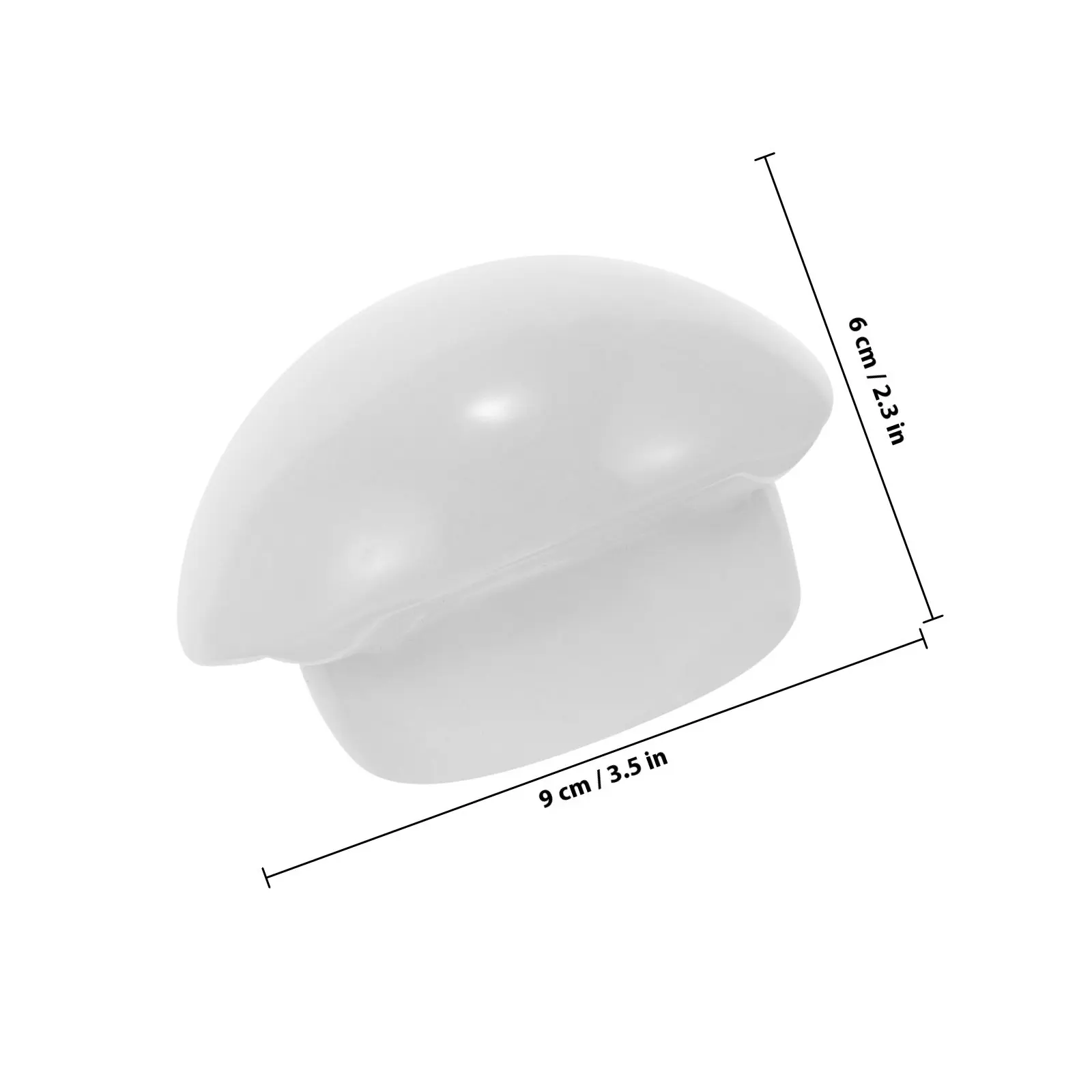 Ceramic Urinal Strainer Stopper Simple Design Fits All Standard Urinals Non-Clashing Color Bathroom Urinal Drain Stopper Urine