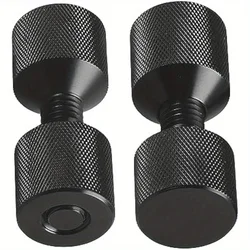 2pcs Hole Pins Set Hole Locating Accessories Durable Flange Alignment Pin Tool Easy Installation Black 6061 Aluminum Practical