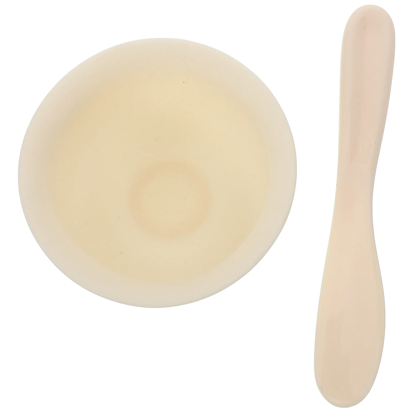 1Set Ciotole per maschera in silicone Stabile Non irritante Ciotola per miscelazione maschera facciale fai-da-te Leggero portatile Cura della pelle Spa Salon Strumento di miscelazione