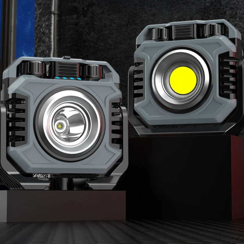 LED Camping Light Searchlight Outdoor Searchlight Lámpara carpa LED fuerte