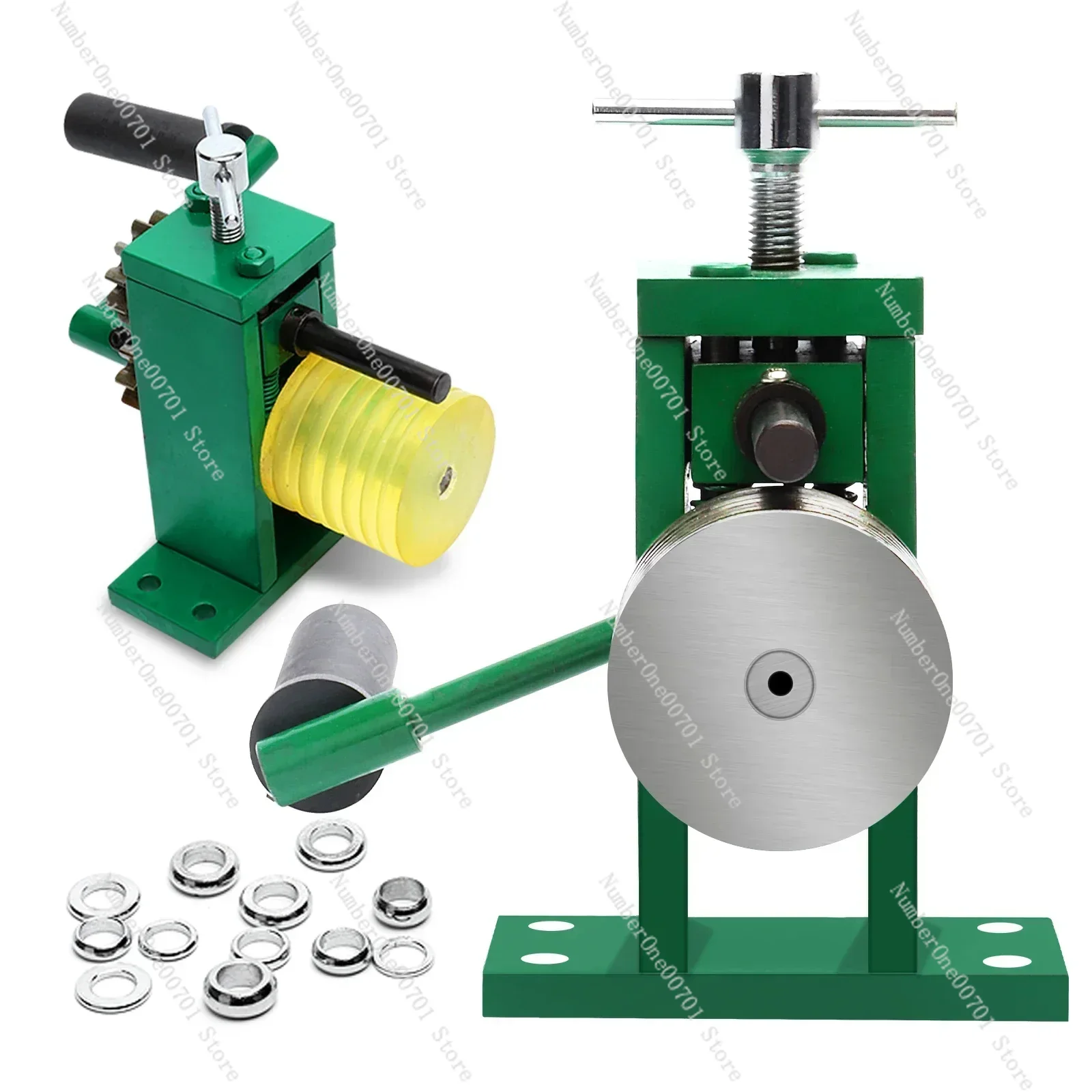 

Jewelry Bending Machine Bracelet Ring Earrings Manual Rolling Machine Gold And Silver Processing Press Bar Press Round Equipment