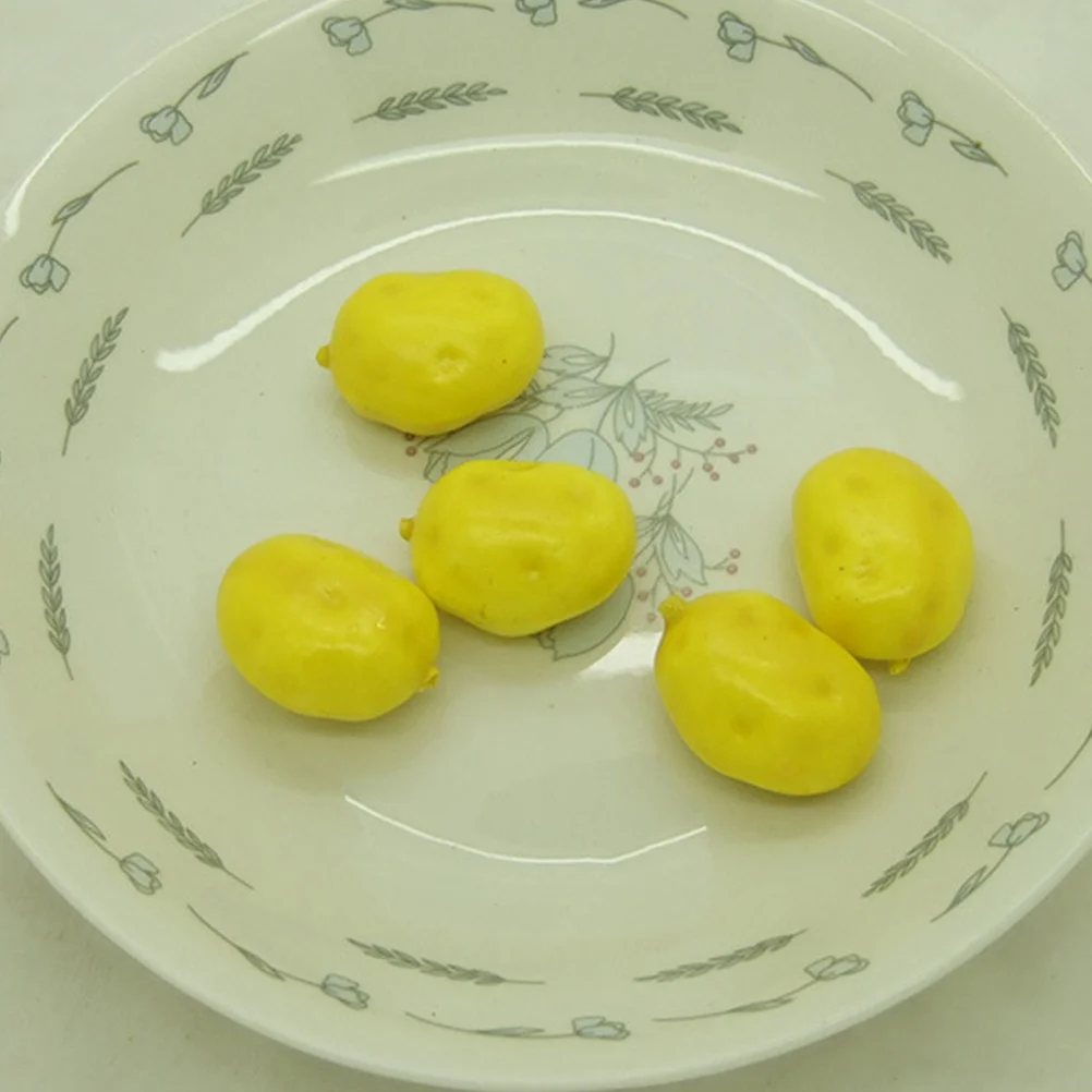 

50Pcs Artificial Vegetable Prop Real Touch PU Fake Vegetable Simulation Photo Props Teaching Aids Home Decoration Office Display