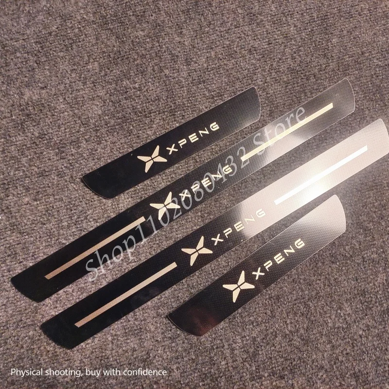 

For Xpeng G3 G3i P5 G6 P7 G9 Car Stainless Steel Threshold Strip Foot Pedal Protective Sticker Modification Interior Mouldings