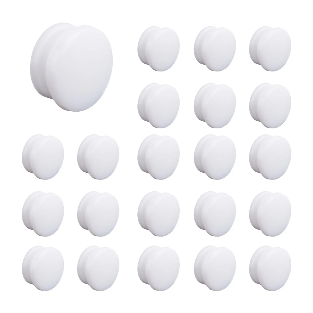 Supernew  50 pcs T3 KAM SNAPS press studs Scrapbook Sewing buttons white
