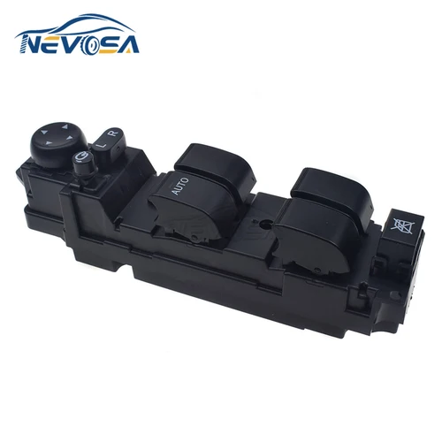 Imagen 2 del producto Nevosa DF74-66-350B elevador de vidrio del interruptor principal de la ventana de la puerta del conductor delantero izquierdo para Mazda 2 M2 2007-2013 DF 7466350 B DF74-66-350