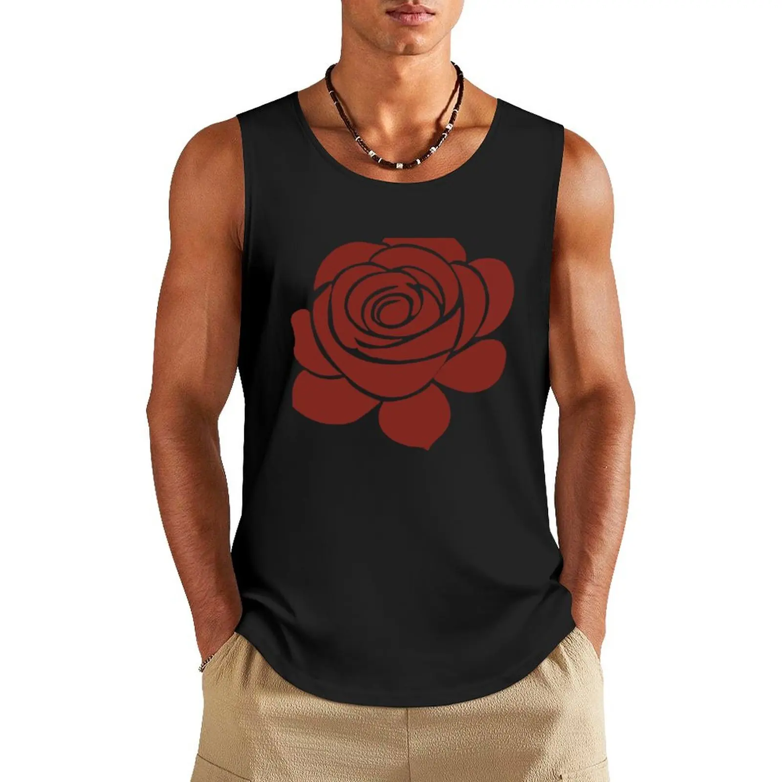 Paris Patterns No. 300. Vintage. Rose Flower. Abstract. Jardin de Fleurs Collection…By Carraann Tank Top muscle t-shirt fitness