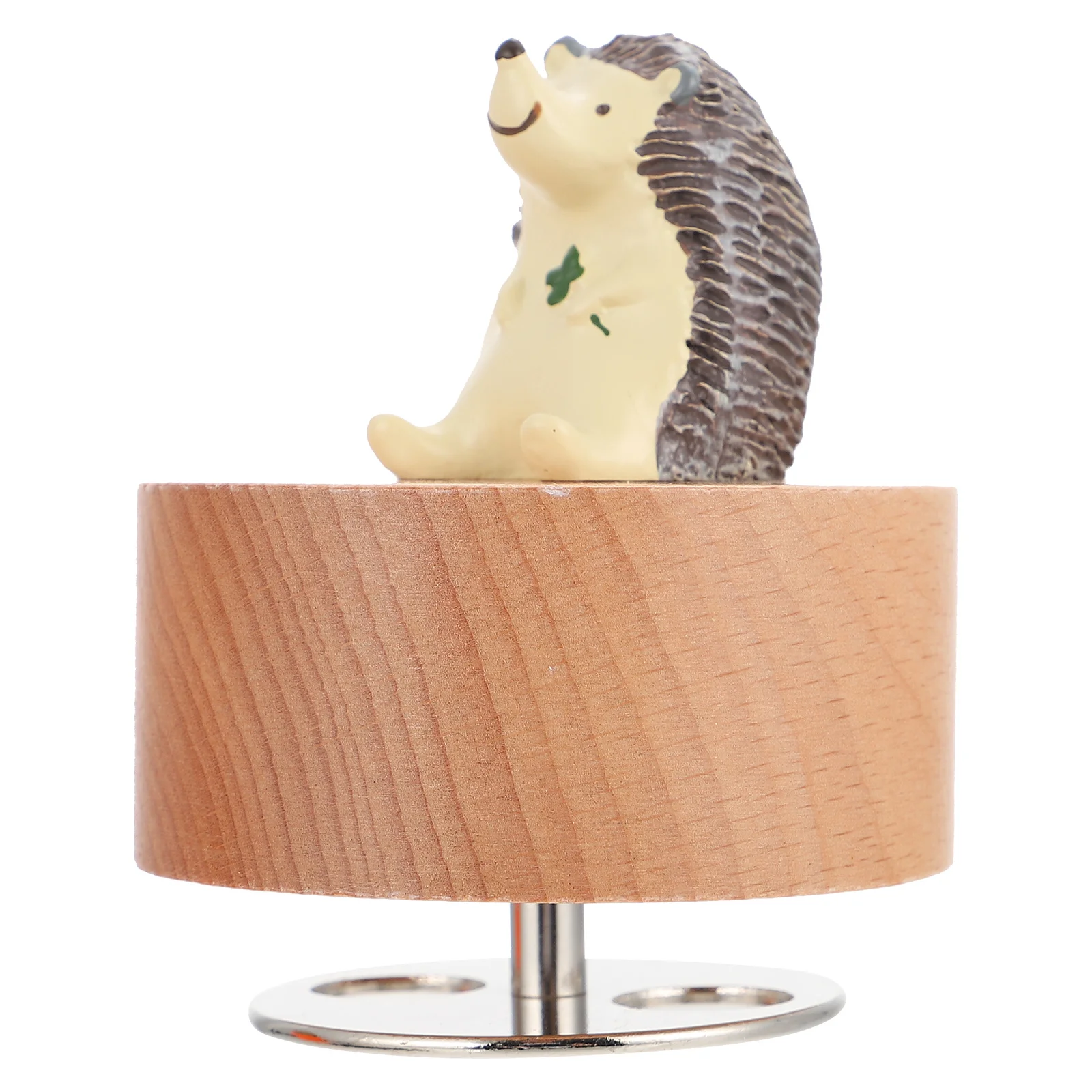 

Cartoon Rotatable Music Box Valentine's Day Gift for Friends Round Musical Box Creative Design Fine Workmanship