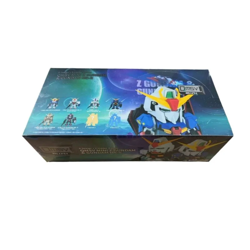 Original Bandai QMSV Mini Z Gundam & Gundam Mk-II Series Z Gundam