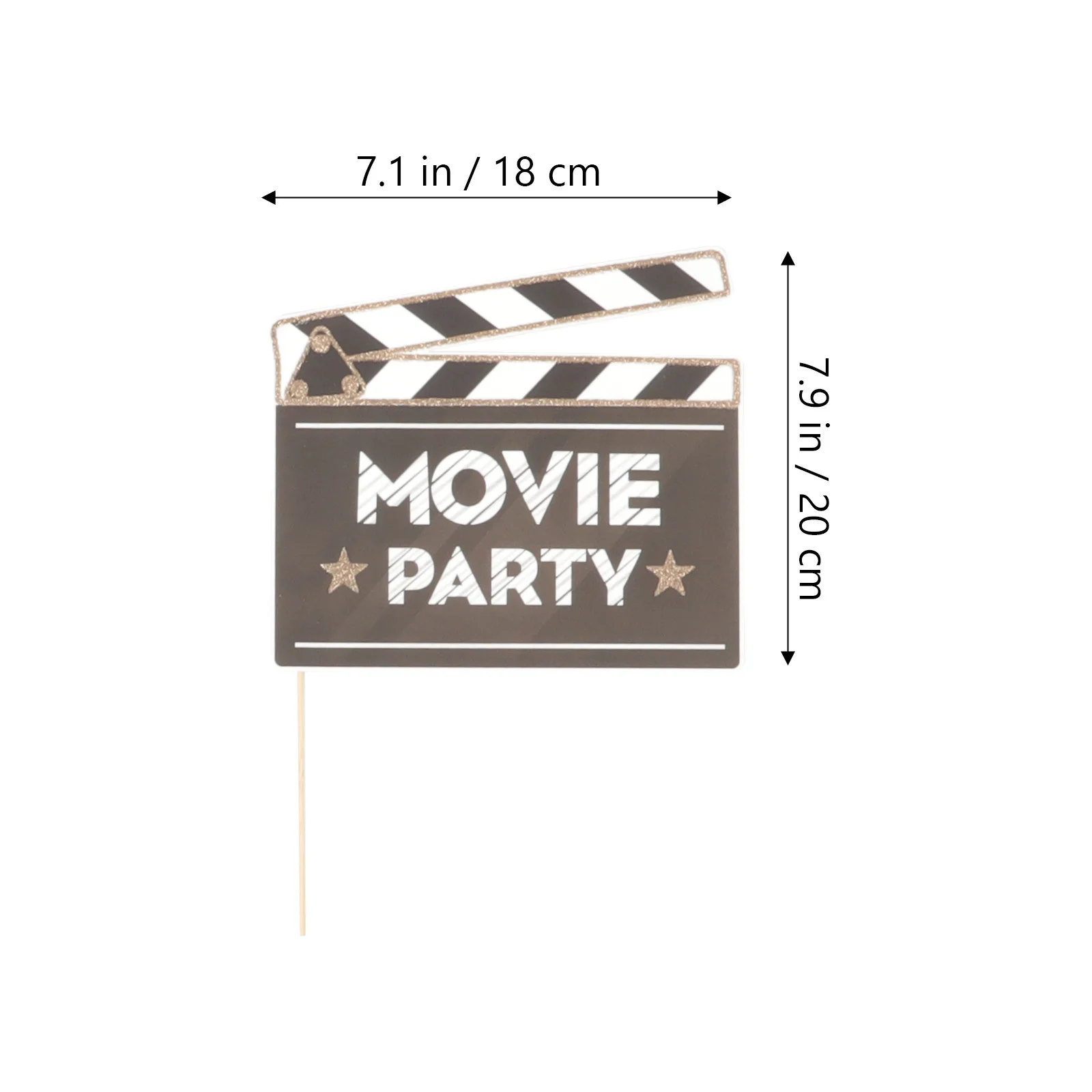 21 قطعة موضوع الفيلم صور الدعائم حفلة عيد ميلاد الزفاف الديكور البطاقات التصوير الملحقات للوسائط الاجتماعية #2