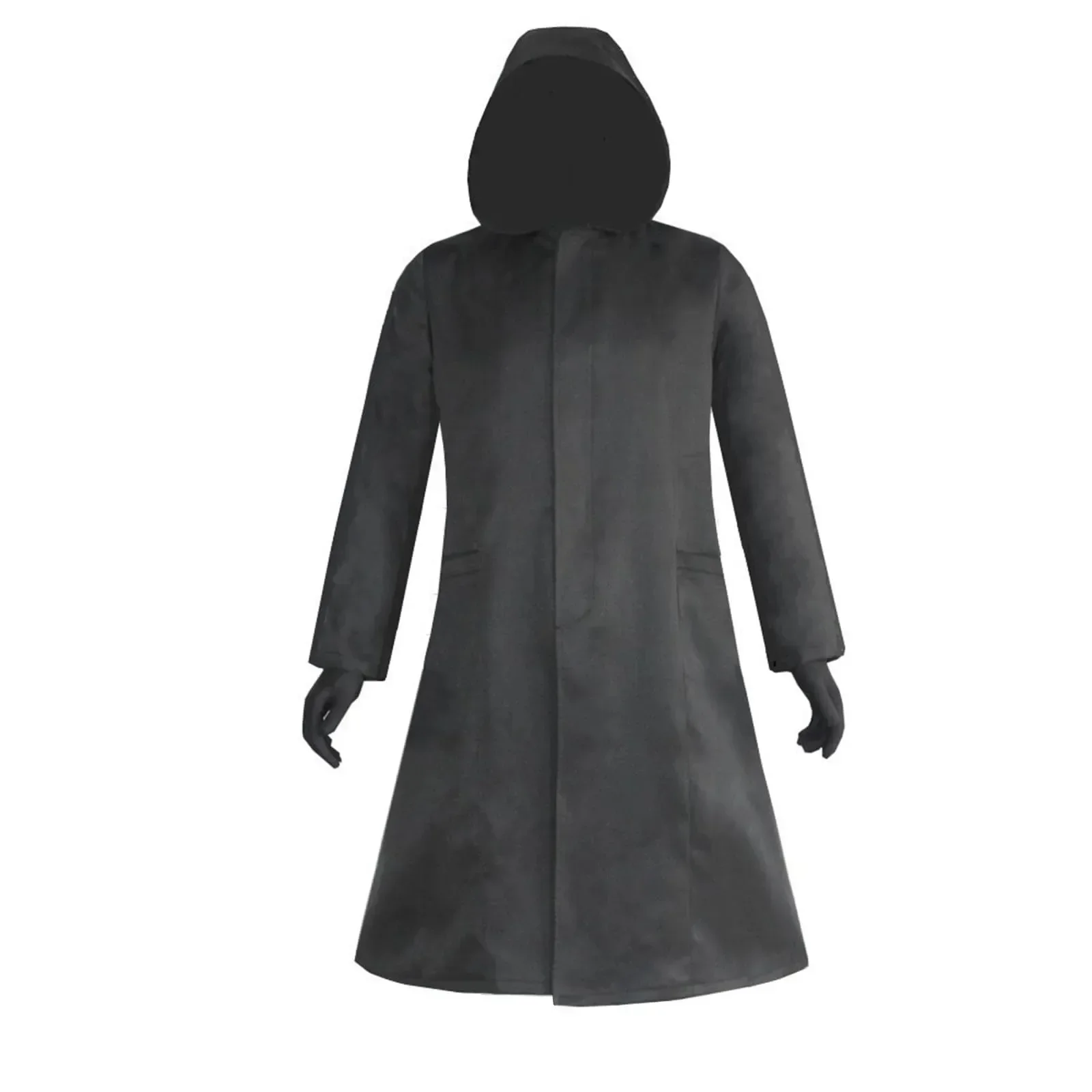 Korean Drama Game Cosplay Costume With Gloves Man Black Jumpsuit Triangle Disguise Round Square Carnival Party Men Medieval Coat view 3