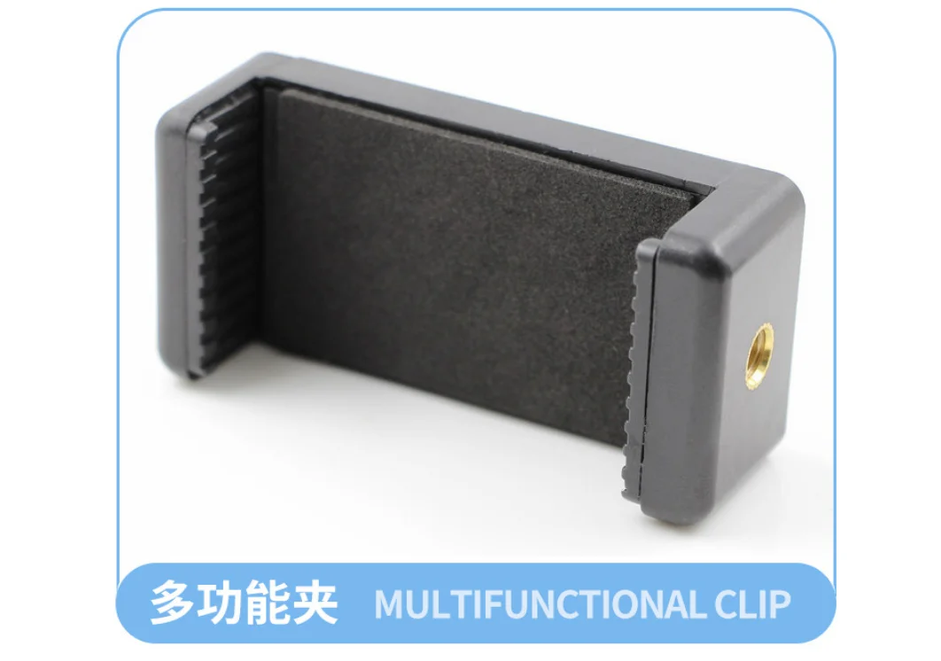 Handy-Clip Teile Zubehör kompatibel mit allen 1/4 Schraube Handy halter Stativ halterung Schreibtisch Stativ Adapter – Detail 4
