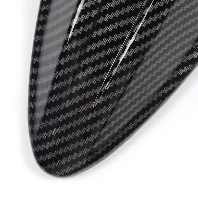 For BMW G20 G28 G42 G22 M3 G80 i3 i01 X5 X6 2023 2024 Car Roof Shark Fin Antenna Aerials Cover ABS Carbon Texture/Glossy Black view 3