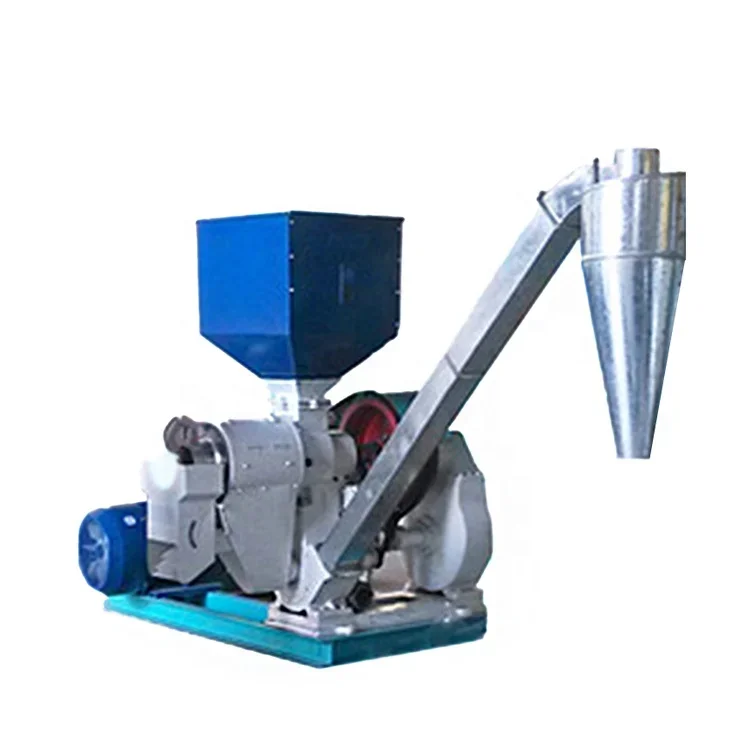 Small Corn Wheat Rice Huller Corn maize Dehuller With Polisher