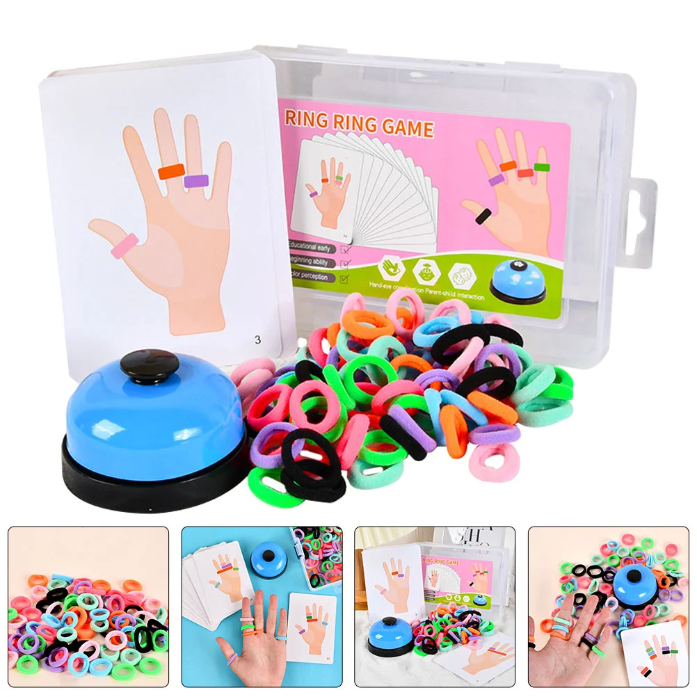 Hand Holding Ring Game Parent-child Toy Elastic Rope Creative Finger Playthings