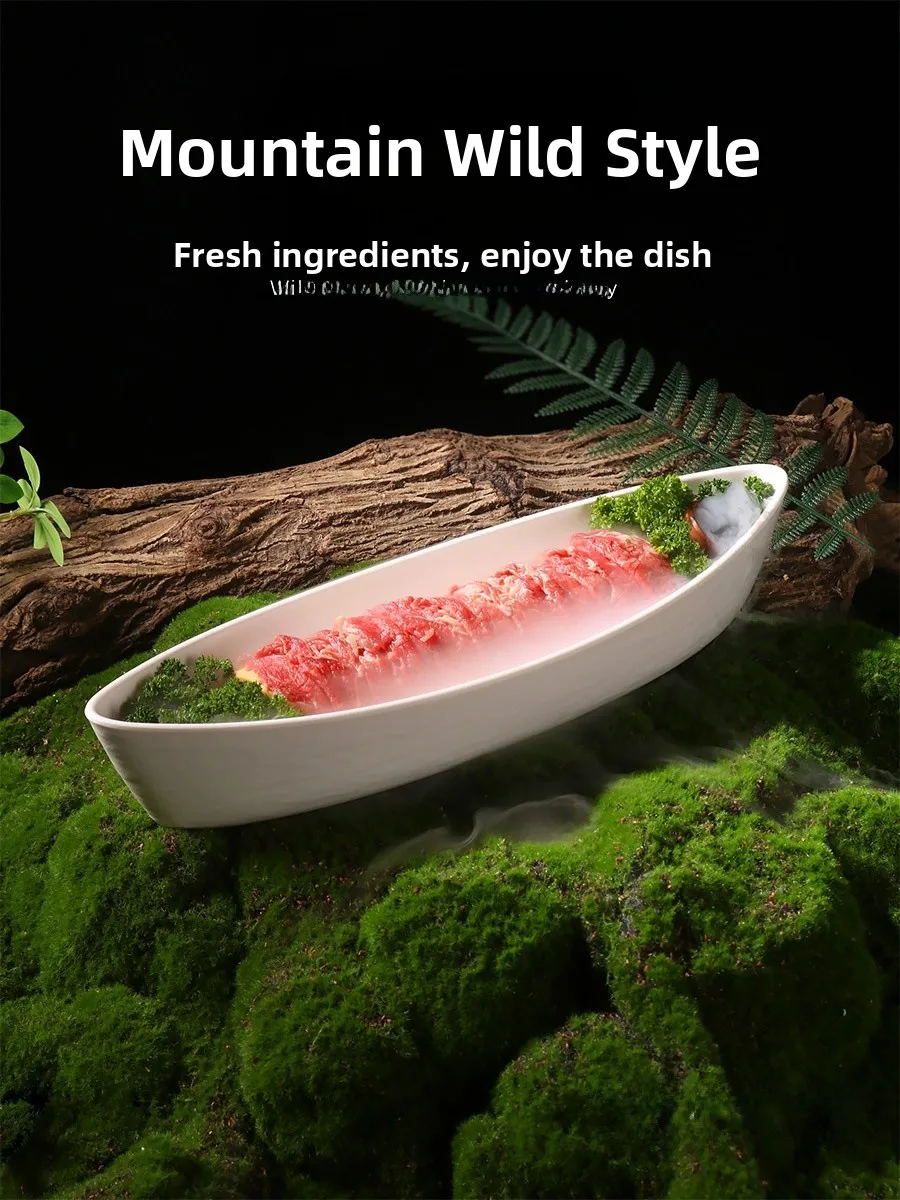 

Тарелка для мяса и внутренностей животных (говядина, утиные внутренности, говяжий тендерон) в форме дракона, для креативных блюд и фуршетов