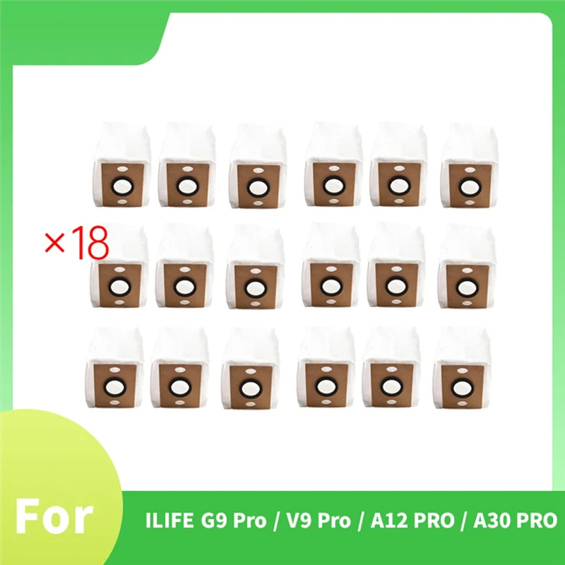 A74G-18 pièces de rechange de sac à poussière pour ILIFE G9 Pro/V9 Pro/A12 PRO/A30 PRO accessoires d'aspirateur