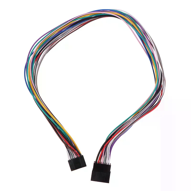 16 دبوس العالمي راديو ستيريو للسيارة ISO سلك تسخير أطقم الطاقة التحدث ACC تمديد 60 سنتيمتر كابل محول لمشغل أندرويد