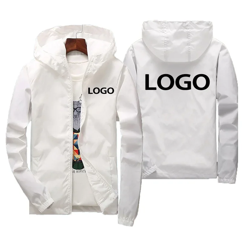 Custom Branded Autumn Jacket Men's Waterproof Warm Windbreaker Casual Clothing Outdoor Windbreaker Jacket Outdoor Fishing Wear