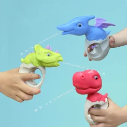 Juguetes de pistola de agua para niños, Mini pistola de agua de chorro de dinosaurio para niños, juegos de piscina de playa de lucha al aire libre de verano, juguetes para niños pequeños