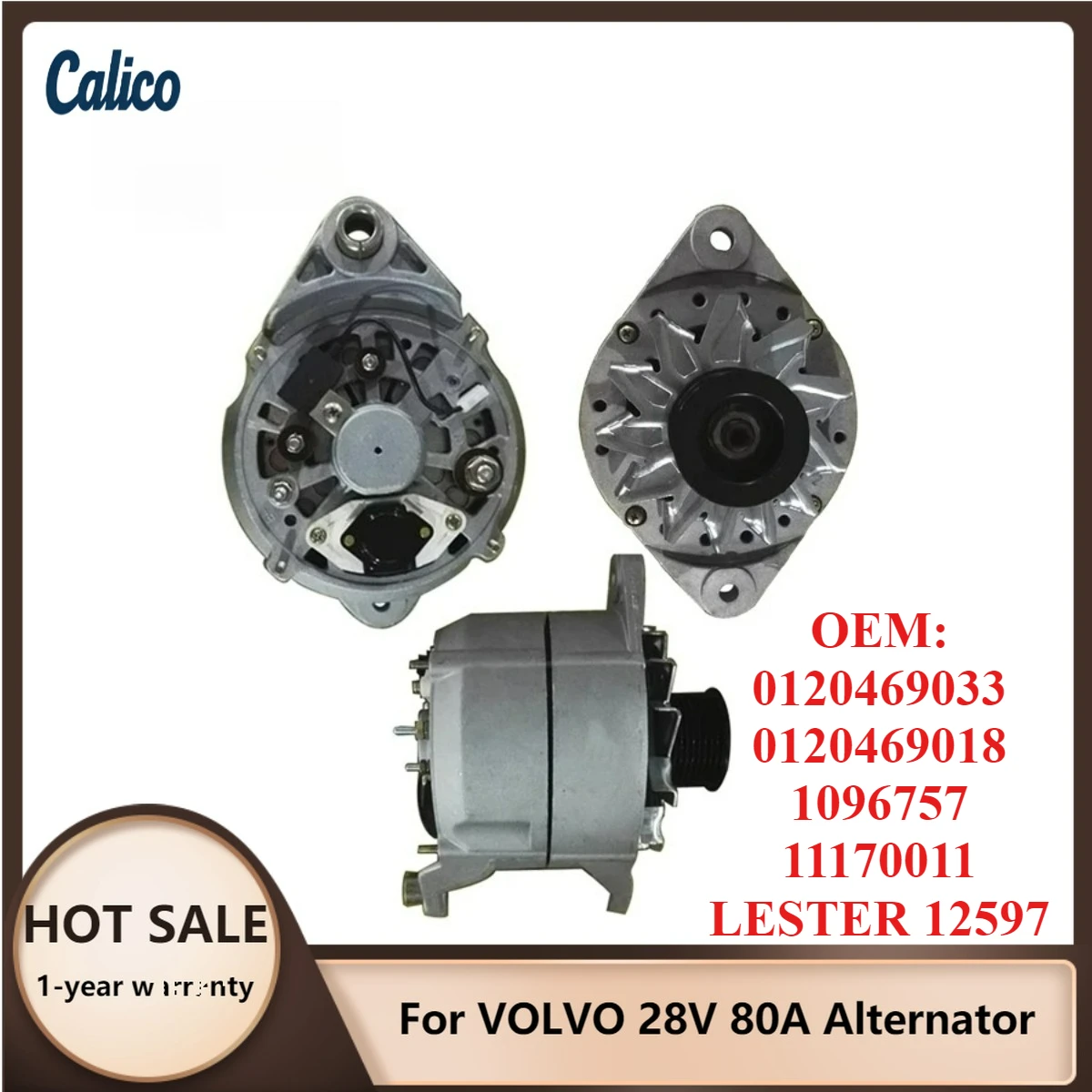 

Высококачественный материал для генератора VOLVO 28V 80A (номера 0120469033, 0120469018, 1096757, 11170011, LESTER 12597)