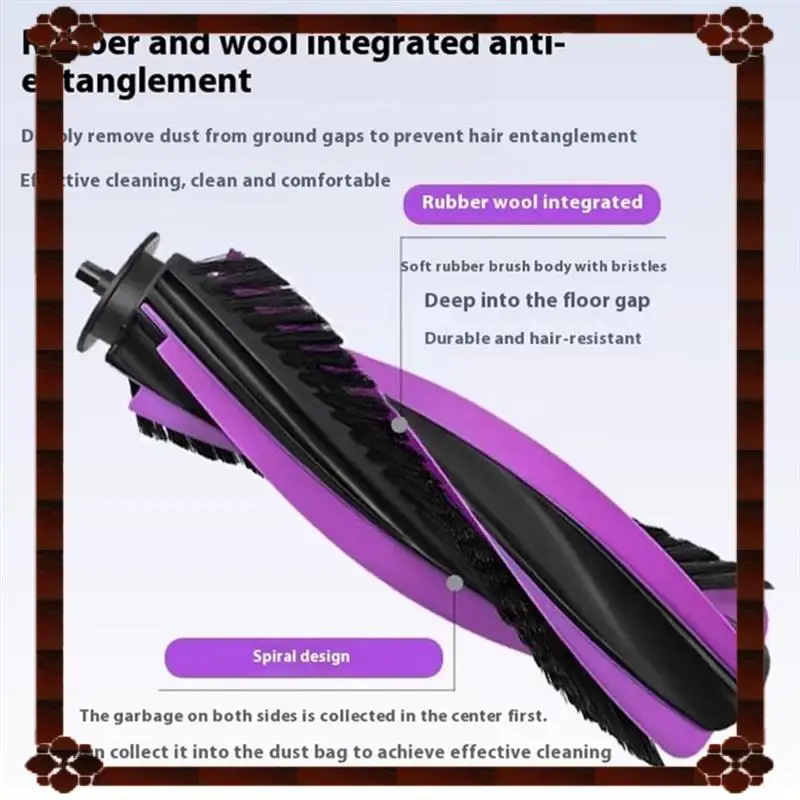 24-Hour Delivery 13PCS Accessories Kit For JONR P20 Pro Robot Vacuum Cleaner Accessories Replacement Washable Main Side Brush Mo