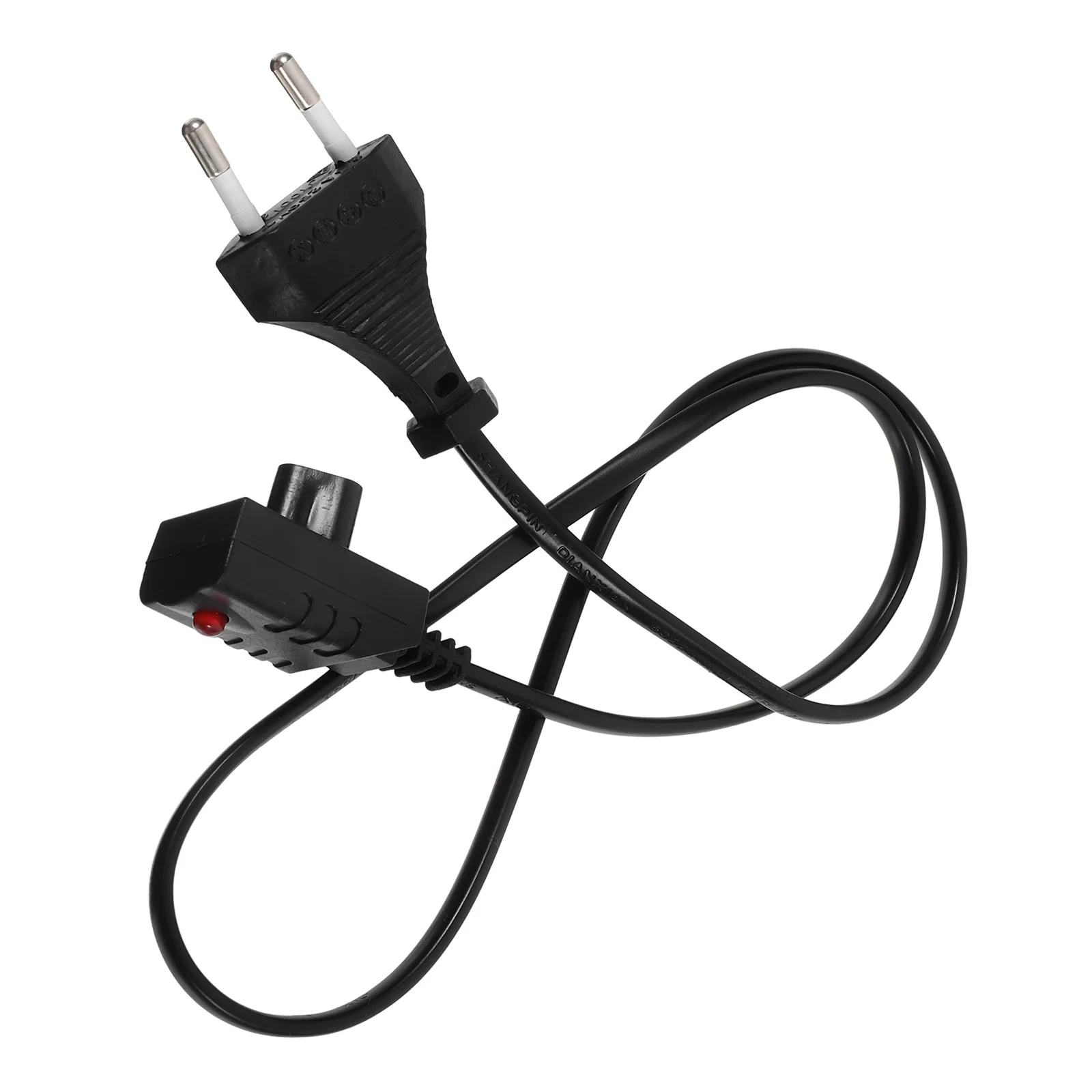 Charging Cable Hot Water Bottle Plug for Electric Winter Hand Warmer Black Rechargeable Cord Bag Power Travel