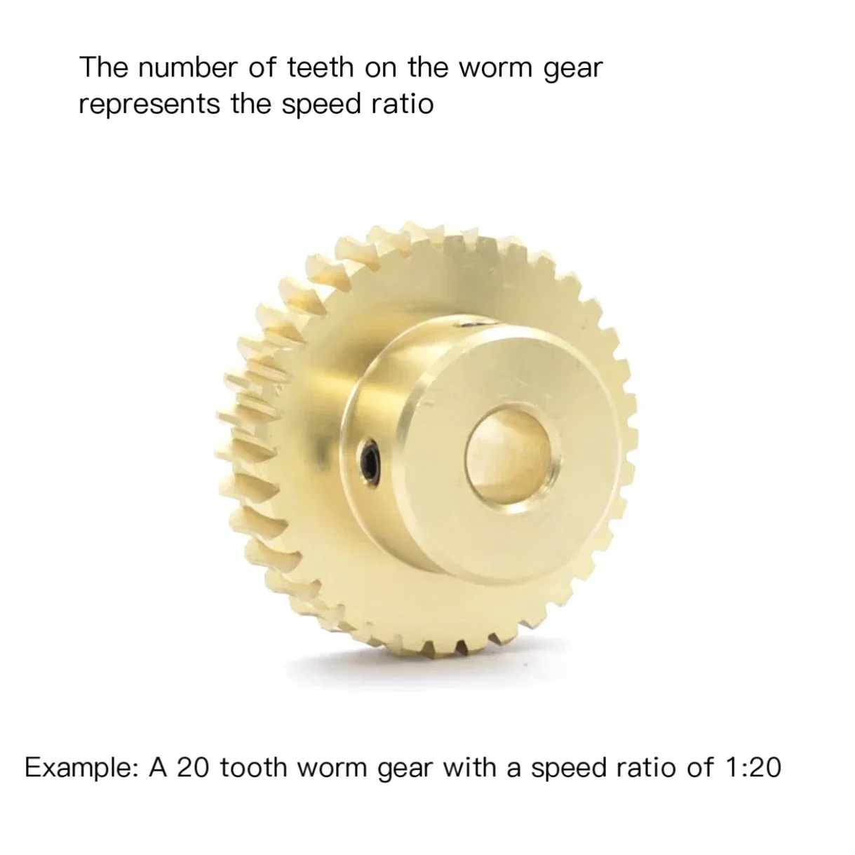 Engranaje de turbina helicoidal de 0,8 M, 1:20/25/30/35/40/50/60 dientes, eje de engranaje helicoidal, modelo de 5/6/8/10/12mm, rueda de Metal de engranaje de cobre