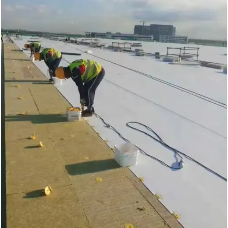 Singe Ply System TPO Roofing Membrane TPO Roof Membrane Smooth Version Waterproof CE Certificate-10x10cm Sample Link