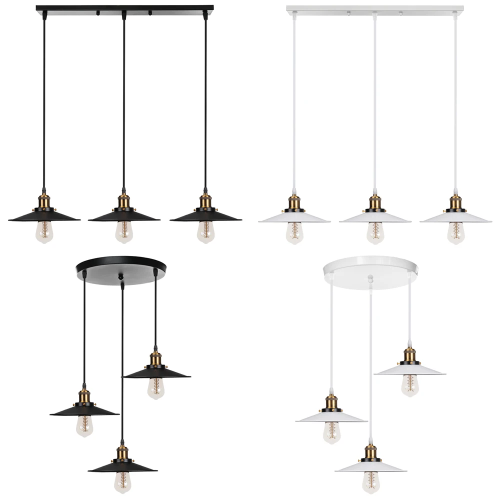 

American Retro Pendant Light Chandelier Industrial Living Room Hanging Lamp Luminaire Vintage Indoor Lighting Home Decor Fixture