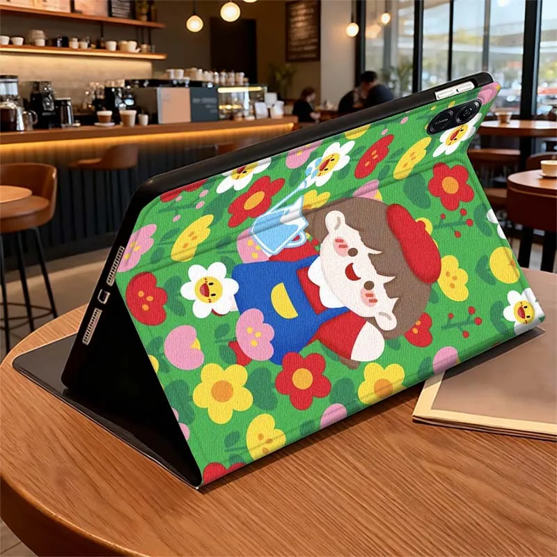 حافظة كمبيوتر لوحي جميلة لهاتف هواوي ميديا باد ميت باد M5 M6 11 12 X SE T10 T10s 2 C5e T5 Pro Lite Air 11.5 بوصة