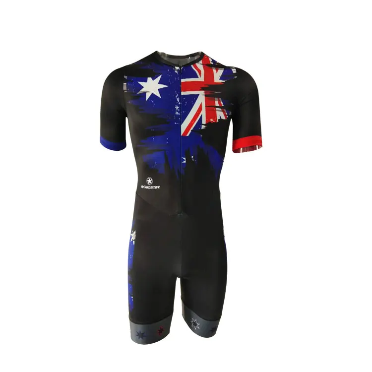 Custom Design Sublimation gedruckt Sport Inline Speed Skating Renn anzug