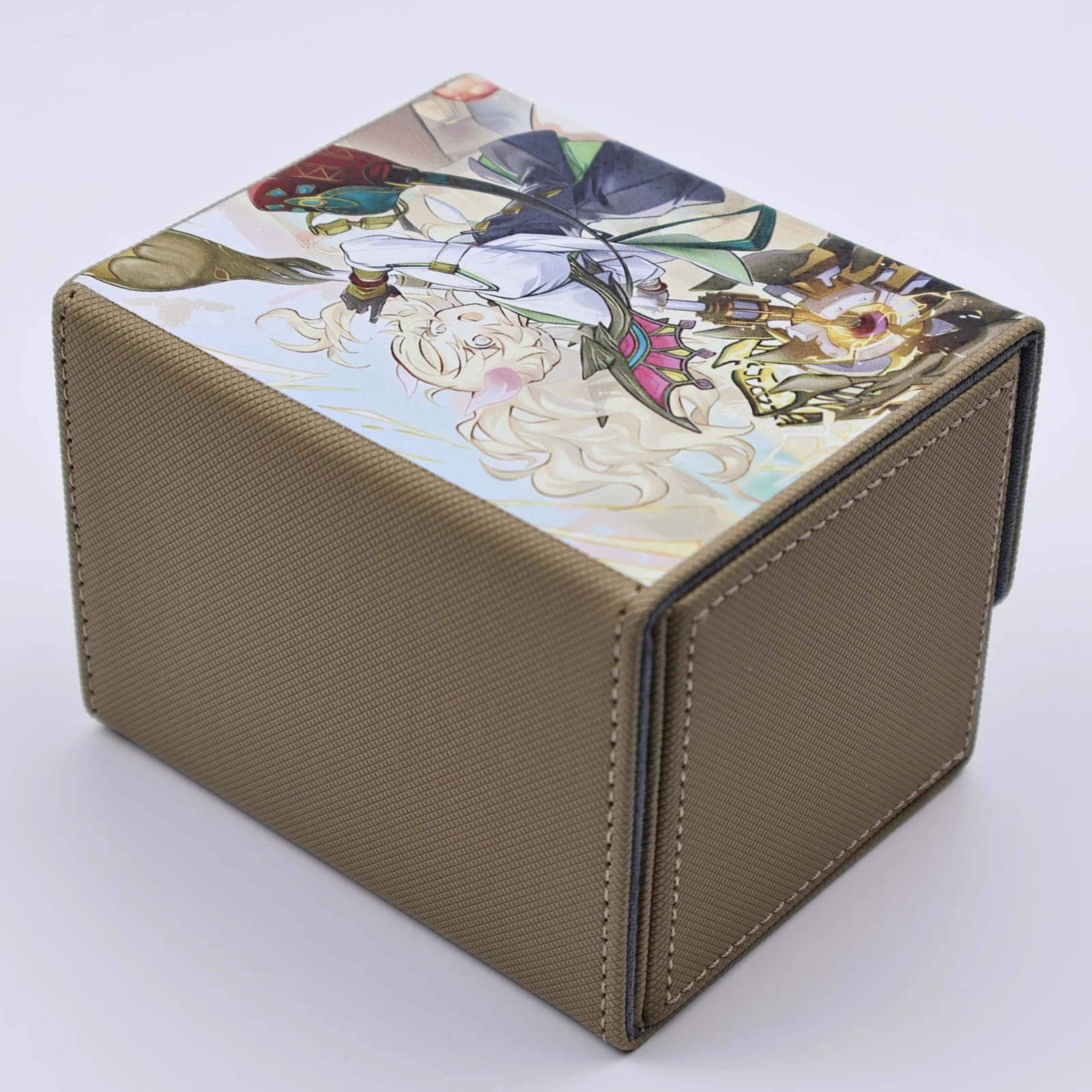 Diy zelfgemaakte Yu-Gi-Oh! Incredible Ecclesia De Deugdzame Kaart Opbergdoos Lederen Opbergkaart Beschermhoes Kaart Cadeau Speelgoed