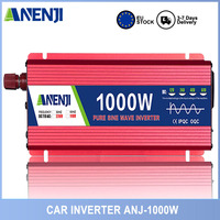 1000W 3000W Pure Sine Wave Inverter 12V 24V  DC to AC  220V Portable Power Voltage Converter Car Solar Inverter