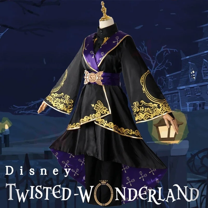 Anime Twisted-Wonderland Style Costume Cosplay Costume Riddle Full Crew Suit Festival Adult Uniform Halloween Carnival Party Cos