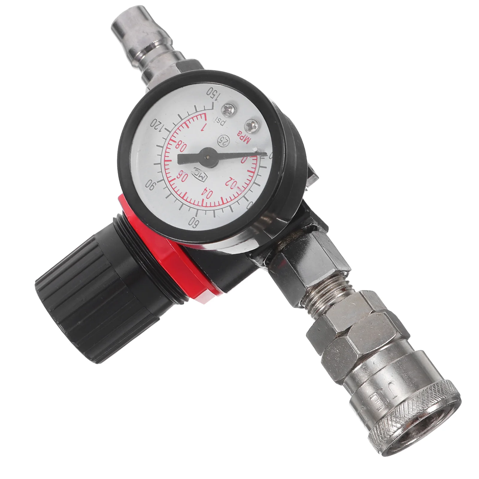 

Spray Gun Pressure Regulator Valve Pneumatic Mini Pressure Dial Quick Disconnect Male Female Connectors Air Compressor Pneumatic