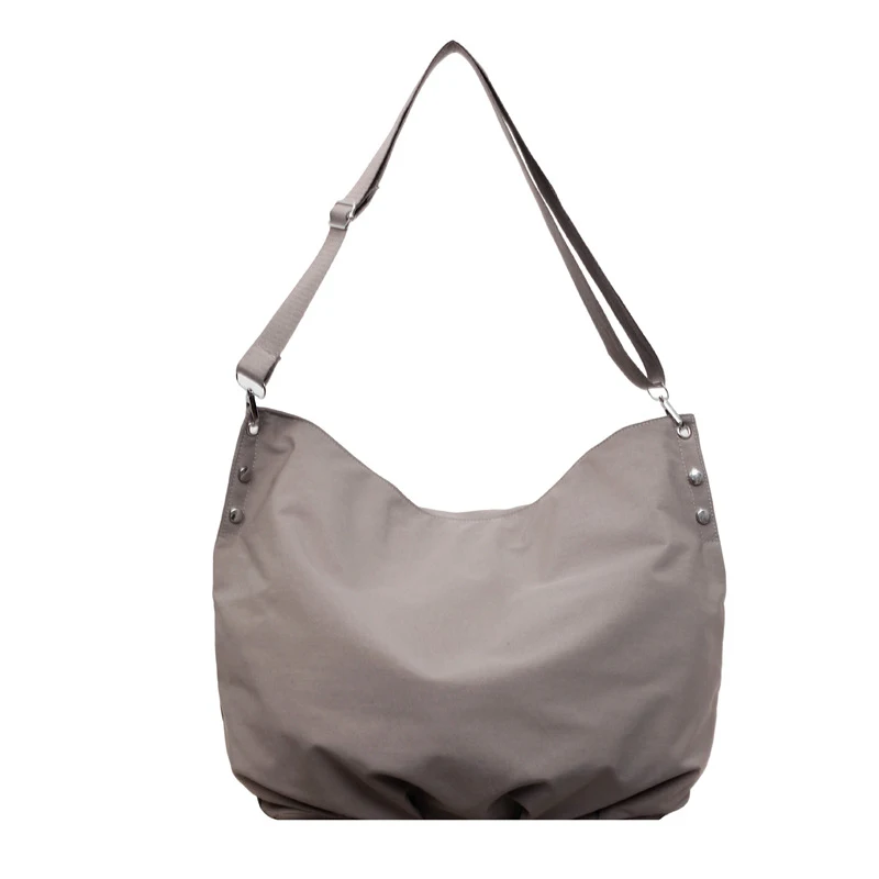 Cross-border casual and relaxed style large-capacity canvas bag for women2026New high-end shoulder bag for commuting