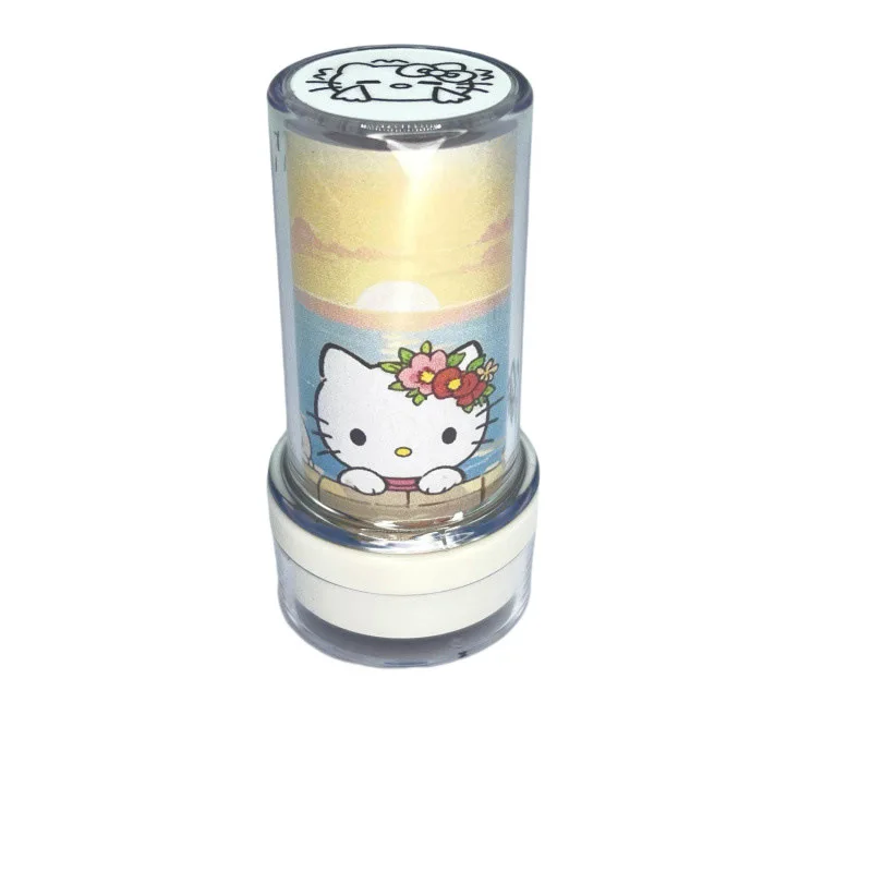 Hellokitty ختم الكرتون عالية القيمة اليد الباب DIY الزخرفية ختم صورة الحرفية لوازم شعار مخصص زيت الطباعة