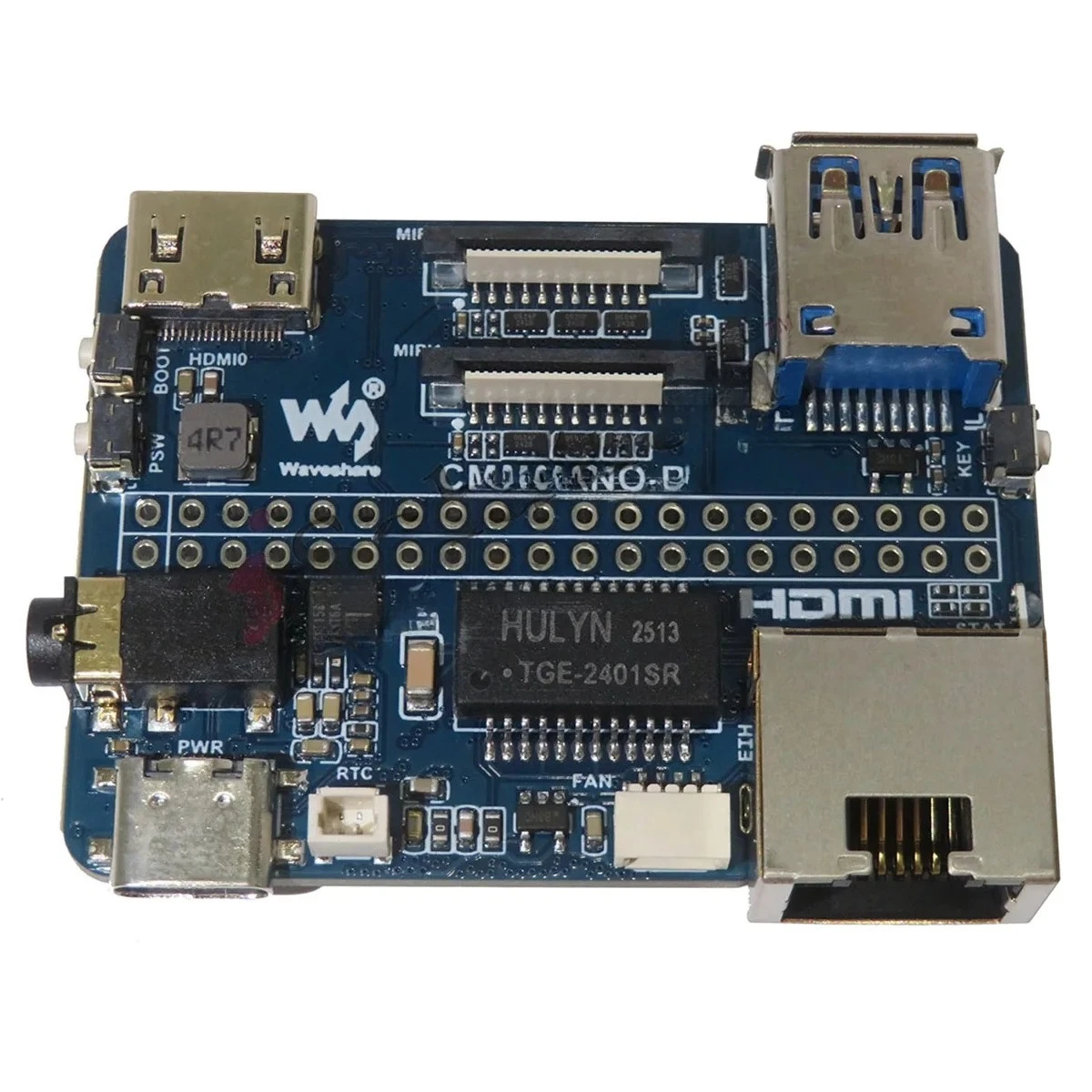 CM5-NANO-B Raspberry Pi CM5 Mini Base IO Board NANO B Development for Compute Module 5