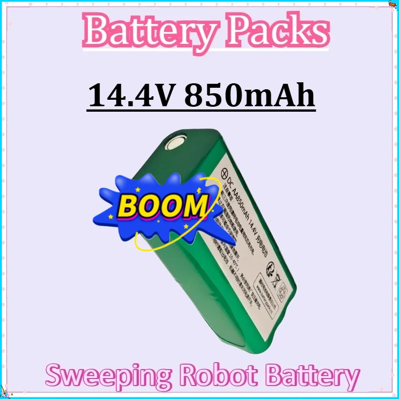 

For COHN Sweeping Robot Batteries DC 14.4V 850mAh Rechargeable Battery Pack