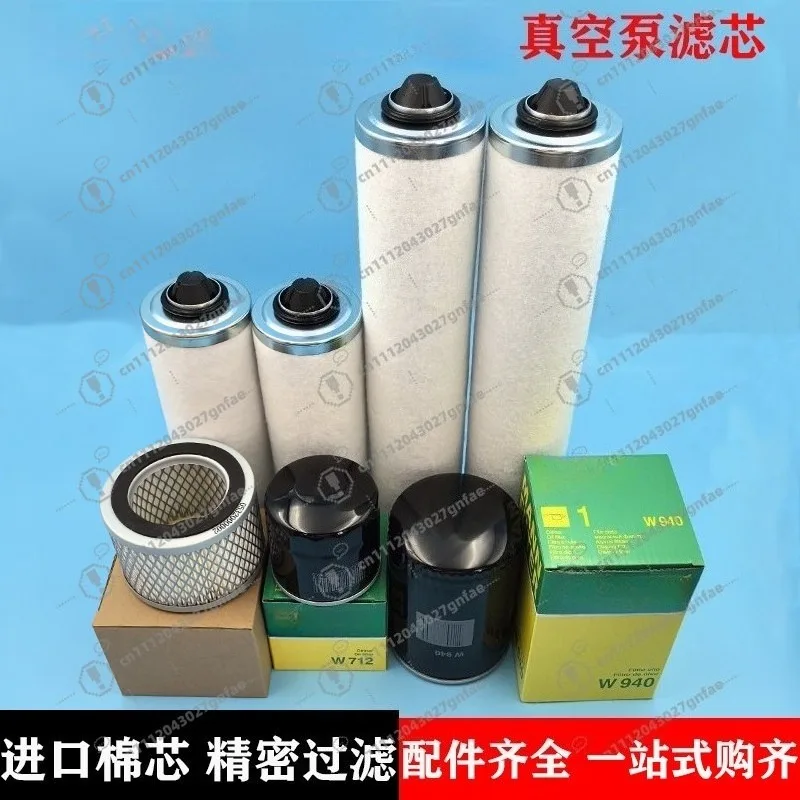 Vacuum Pump Oil Mist Separator Exhaust Filter Cartridge Replacement for XD-302 XD Series Spare Parts