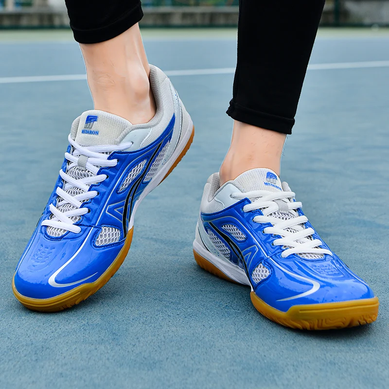 

Unisex Designer Sport Shoes Couples Rubber Table Tennis Shoes 2024 New Badminton ShoesMens Womens Luxury Brand Indoor Court Shoe